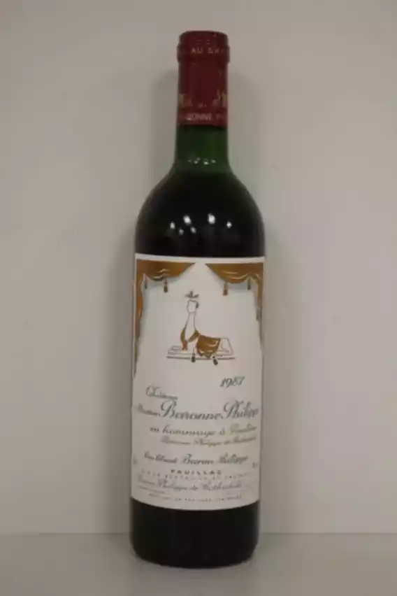 Chateau Mouton Baronne Philippe 1987