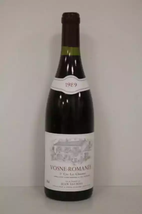 Jean Faurois Vosne Romanee Les Chaumes 1989