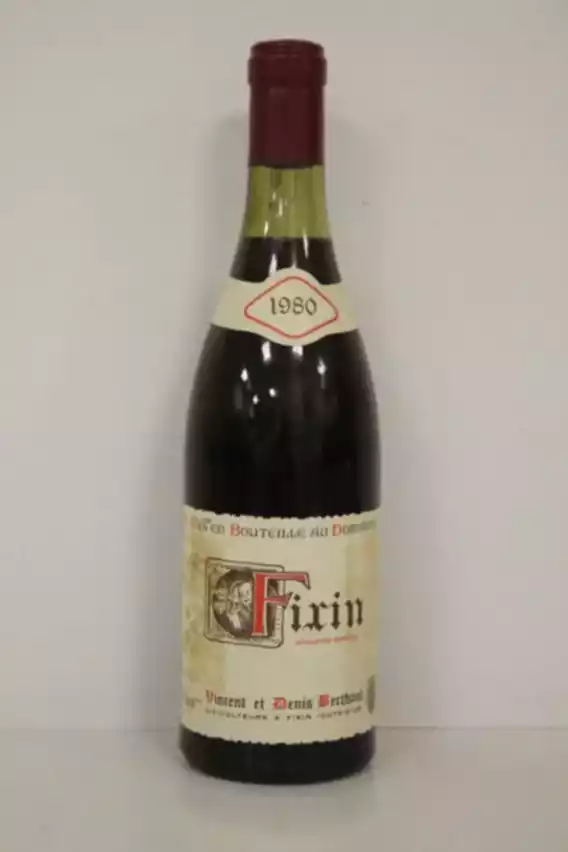 Berthaut Gerbet Fixin Rouge 1980
