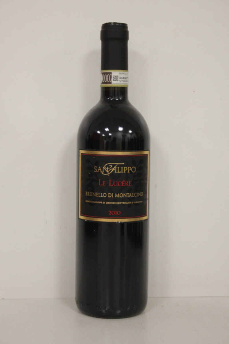 San Filippo Brunello Di Montalcino Le Lucere 2010