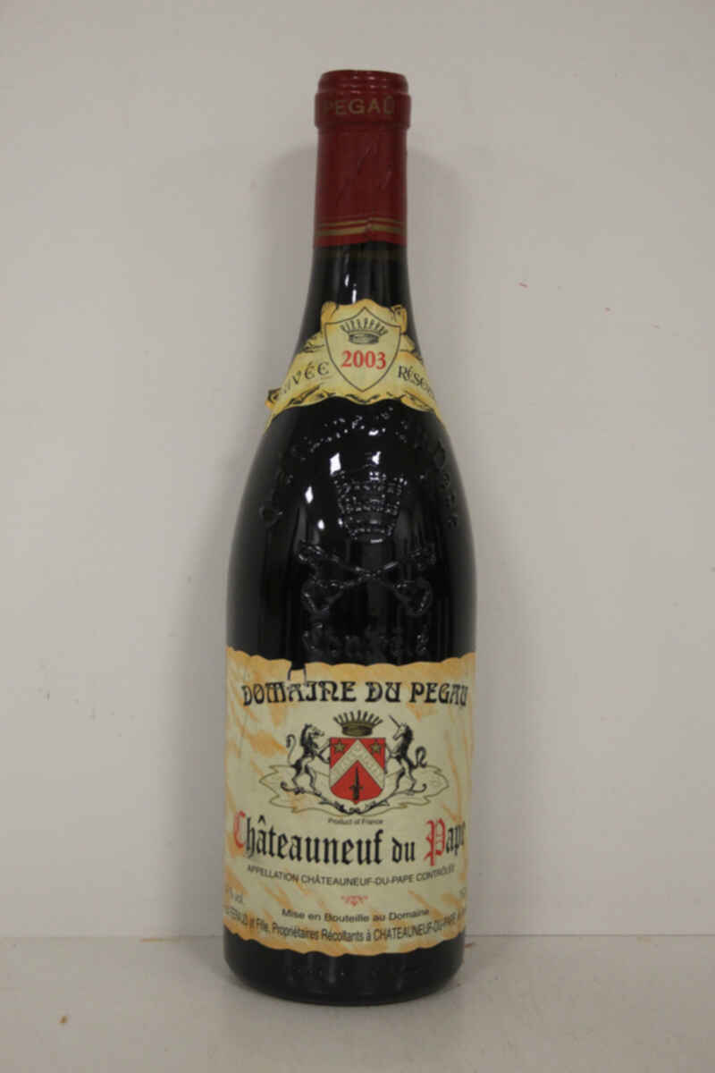 Pegau Chateauneuf Du Pape Cuvee Reservee 2003