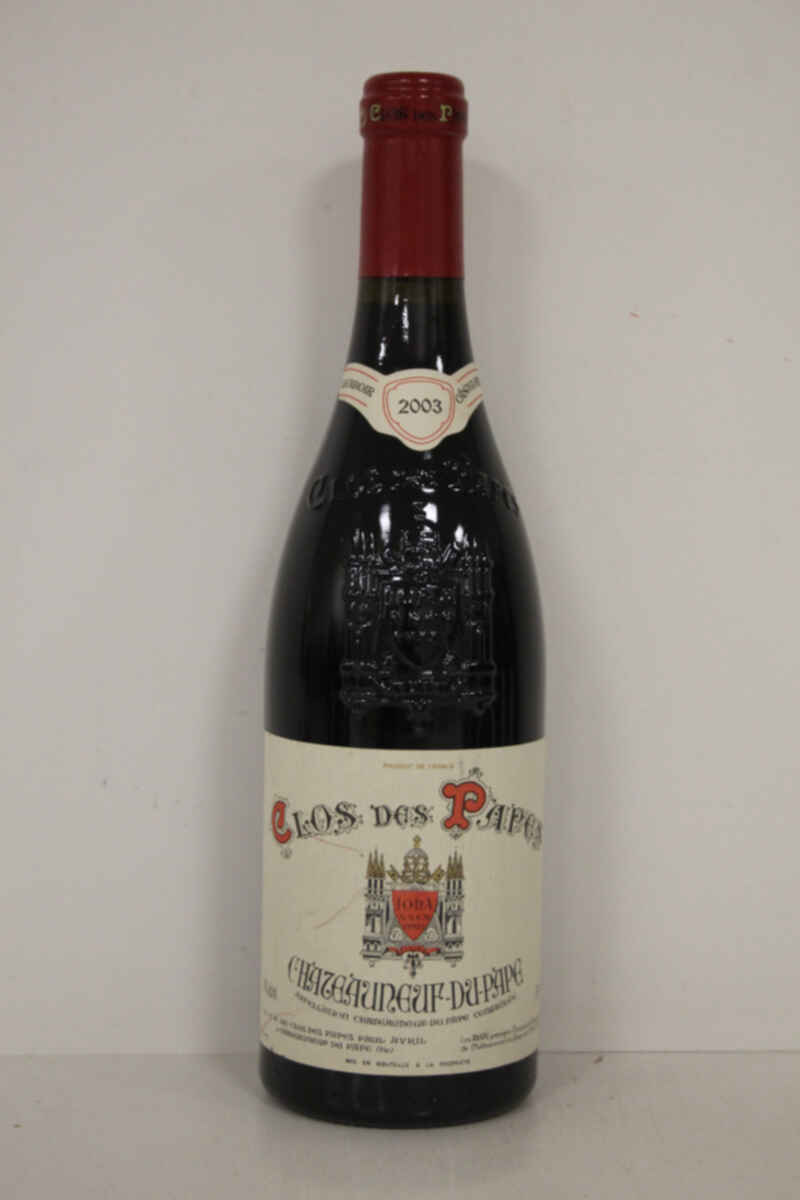 Clos Des Papes Chateauneuf Du Pape 2003