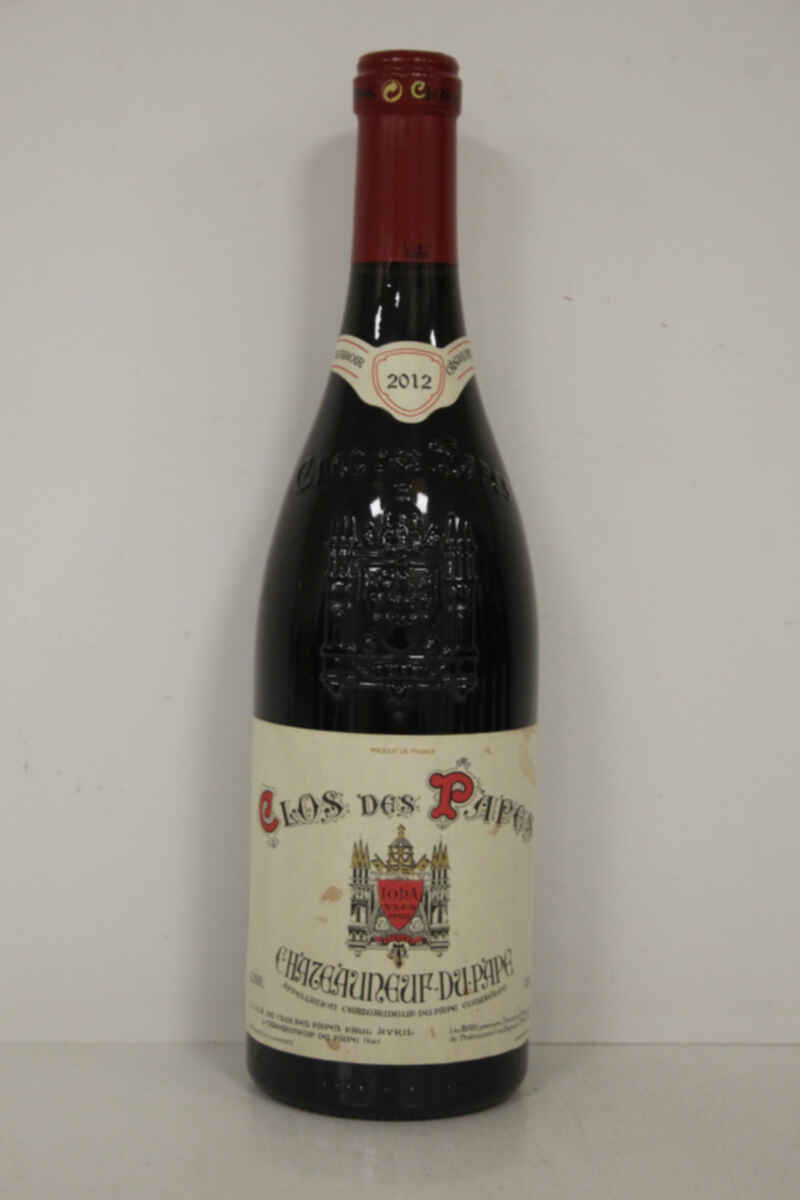 Clos Des Papes Chateauneuf Du Pape 2012