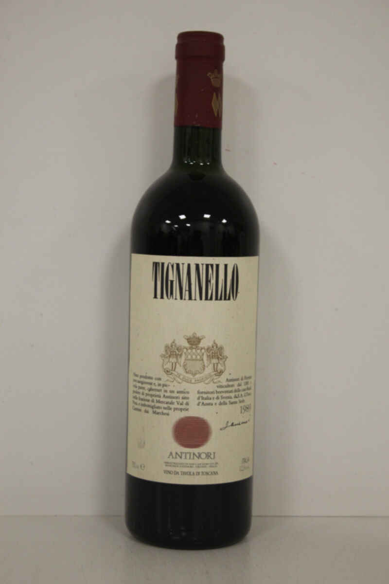 Antinori Tignanello 1989