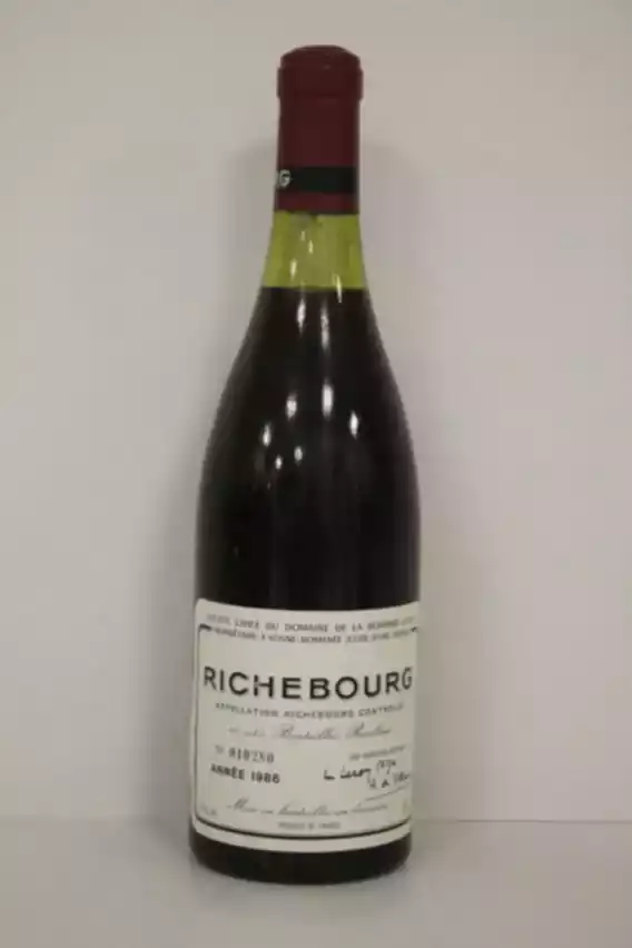 De La Romanee Conti Richebourg Grand Cru 1986