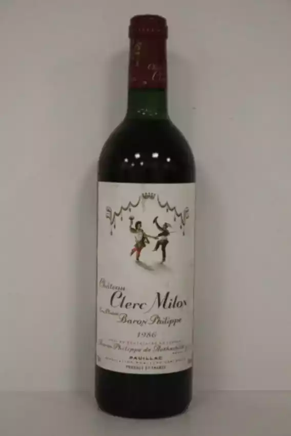 Chateau Clerc Milon 1986