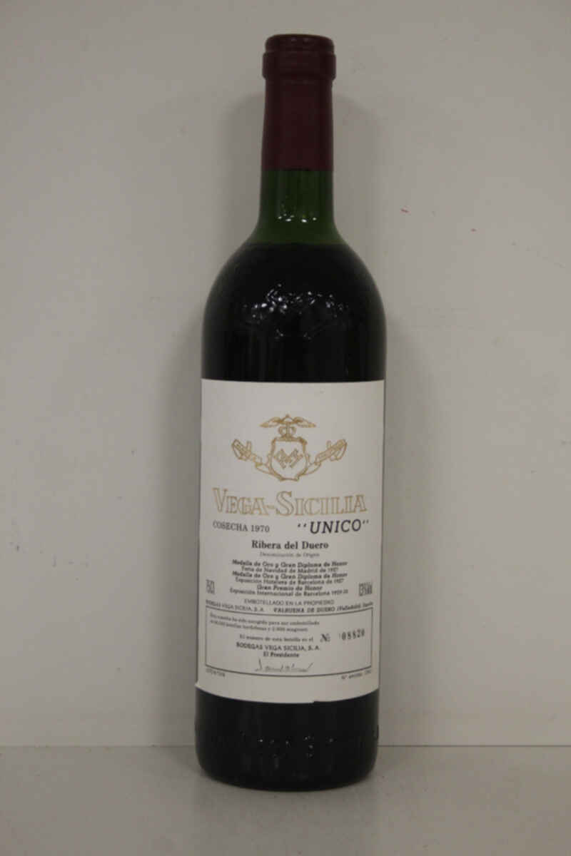 Vega Sicilia Unico 1970