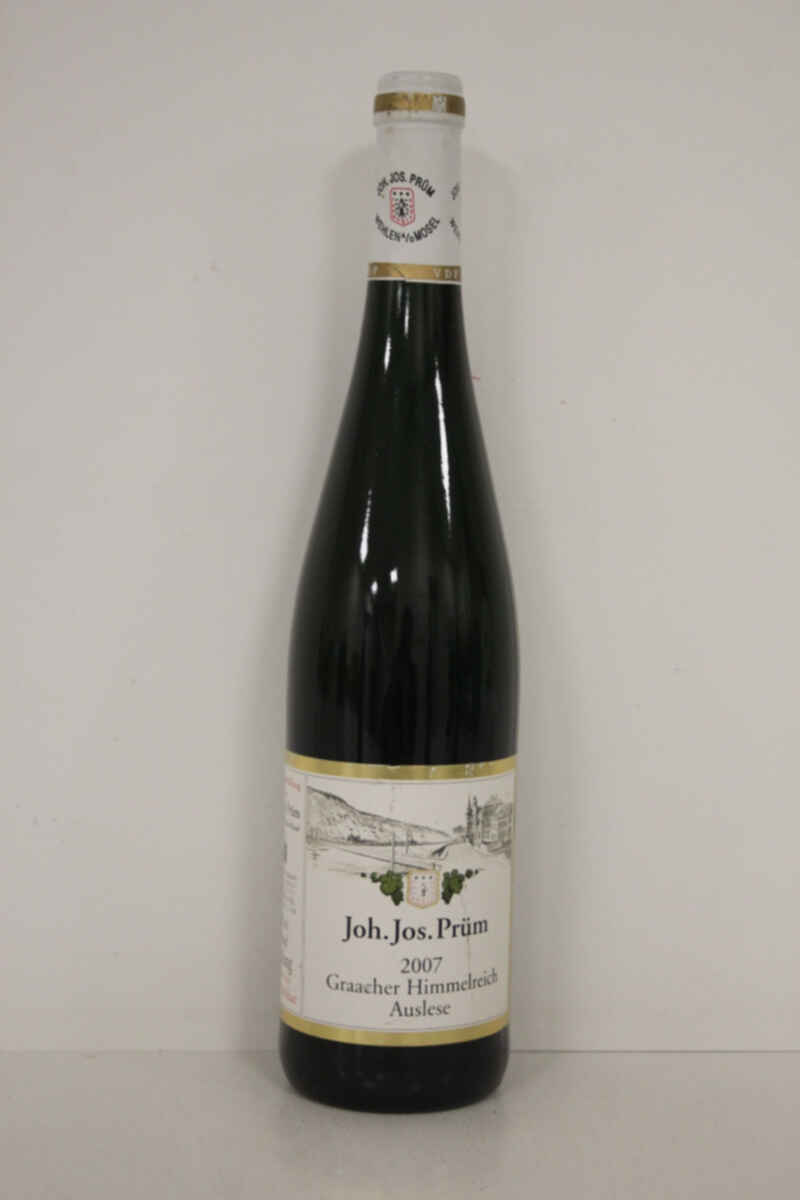 J.j. Prüm Graacher Himmelreich Riesling Auslese 2007