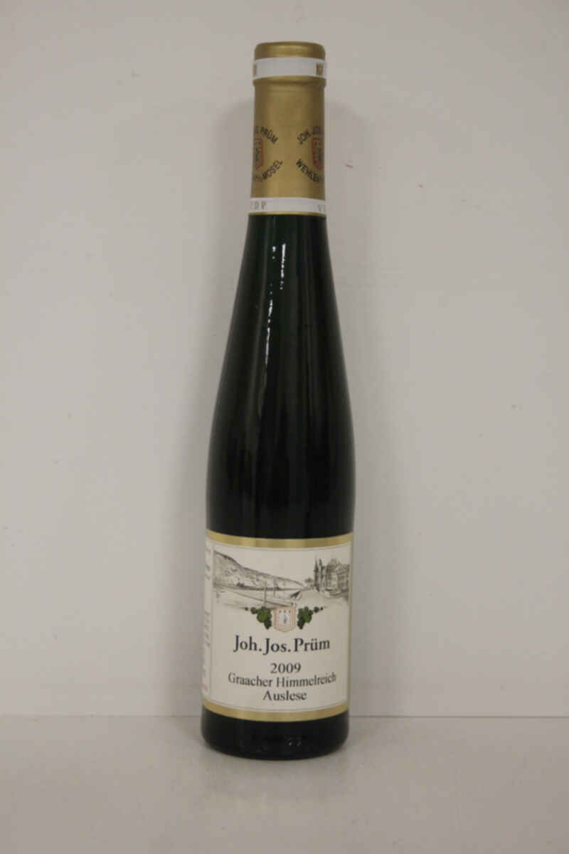 J.j. Prüm Graacher Himmelreich Riesling Auslese Goldkapsel 2009