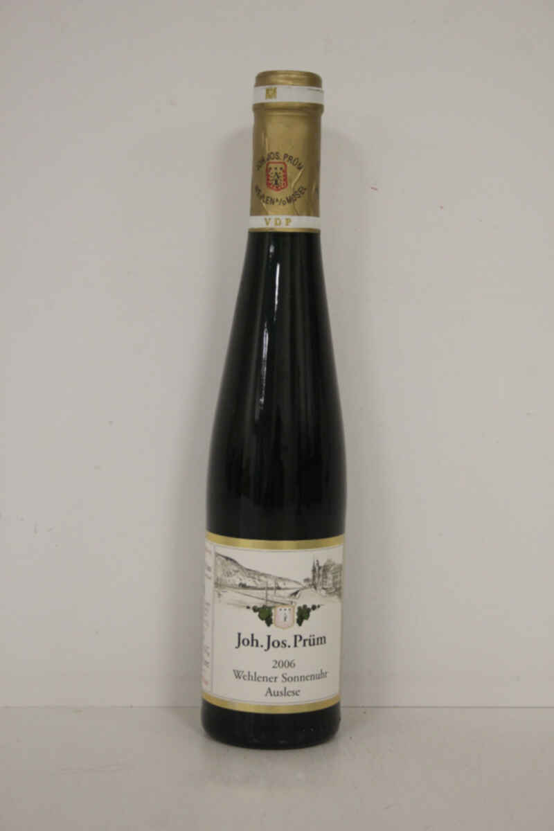 Joh.jos.prum Wehlener Sonnenuhr Riesling Auslese Goldkapsel 2006