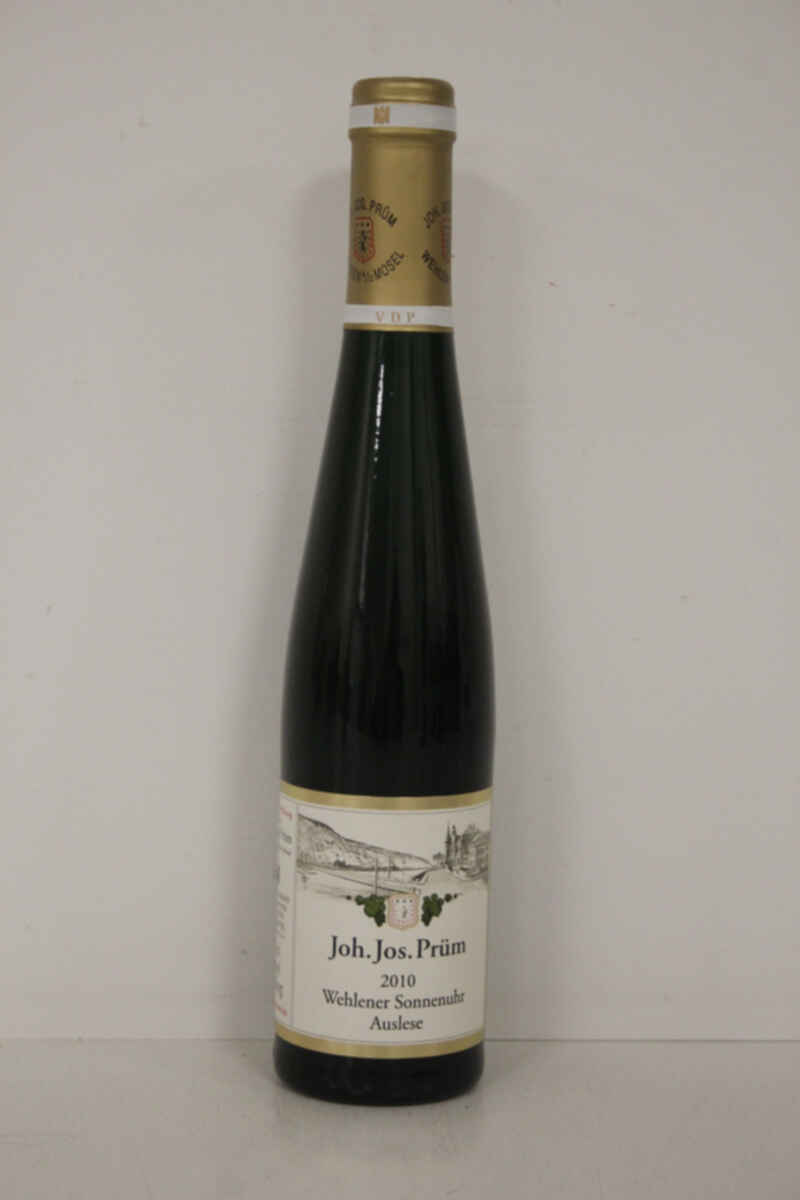 Joh.jos.prum Wehlener Sonnenuhr Riesling Auslese Goldkapsel 2010