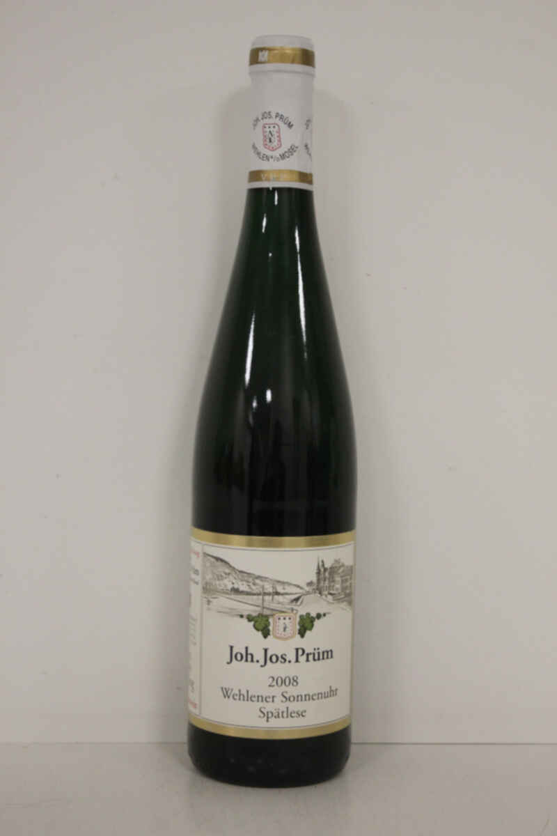 Joh Jos Prum Wehlener Sonnenuhr Riesling Spatlese 2008