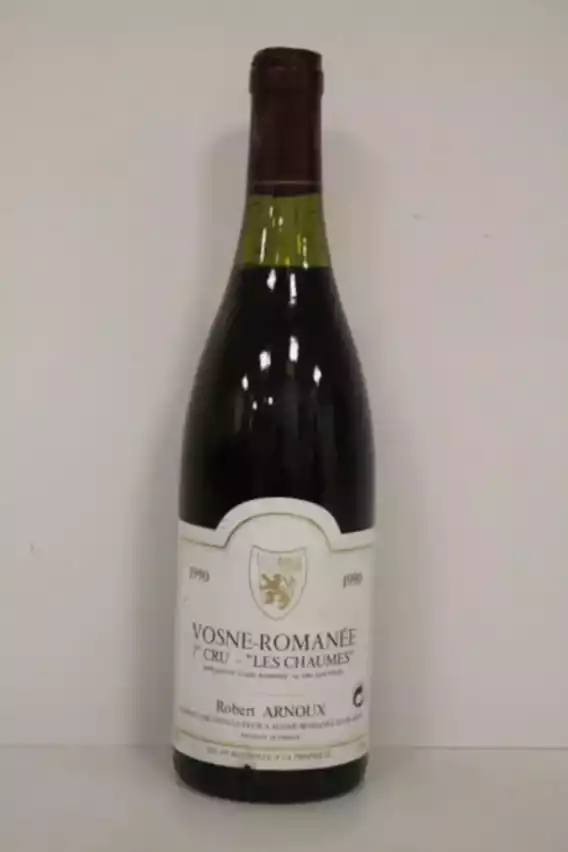 Robert Arnoux Vosne Romanee Les Chaumes 1er Cru 1990