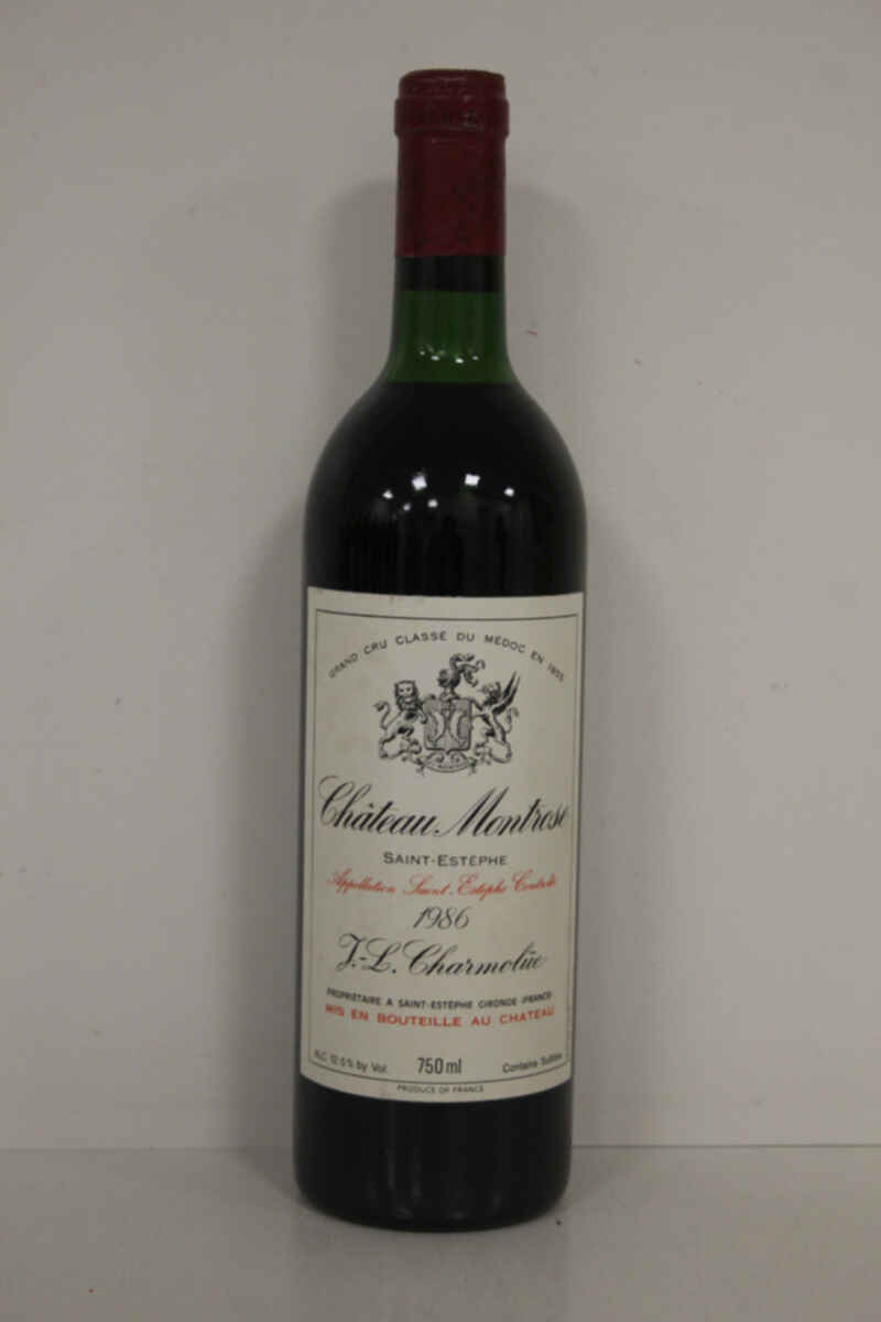Chateau Montrose 1986
