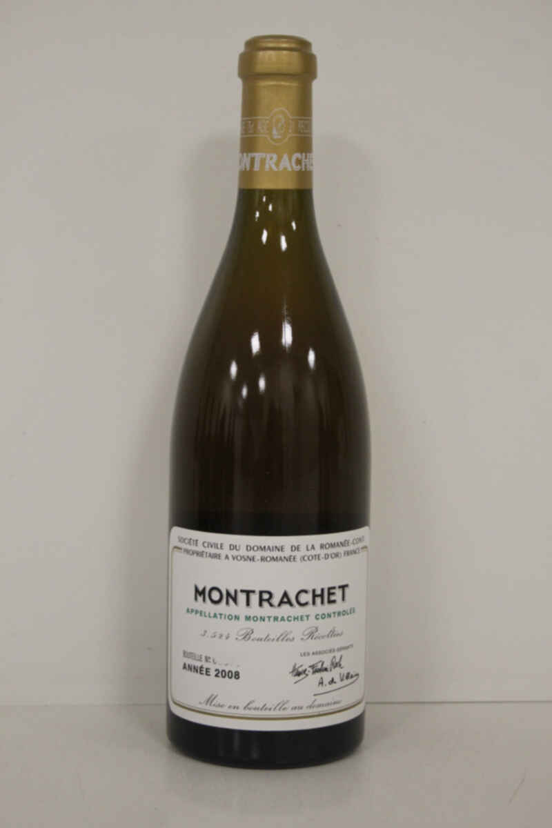 De La Romanee Conti Montrachet Grand Cru 2008