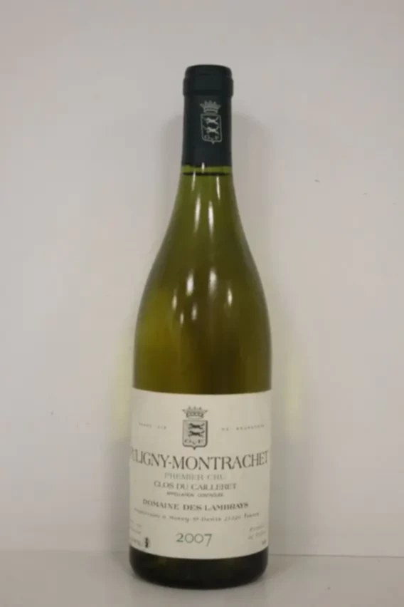 Des Lambrays Puligny Montrachet Clos Du Cailleret, 2007