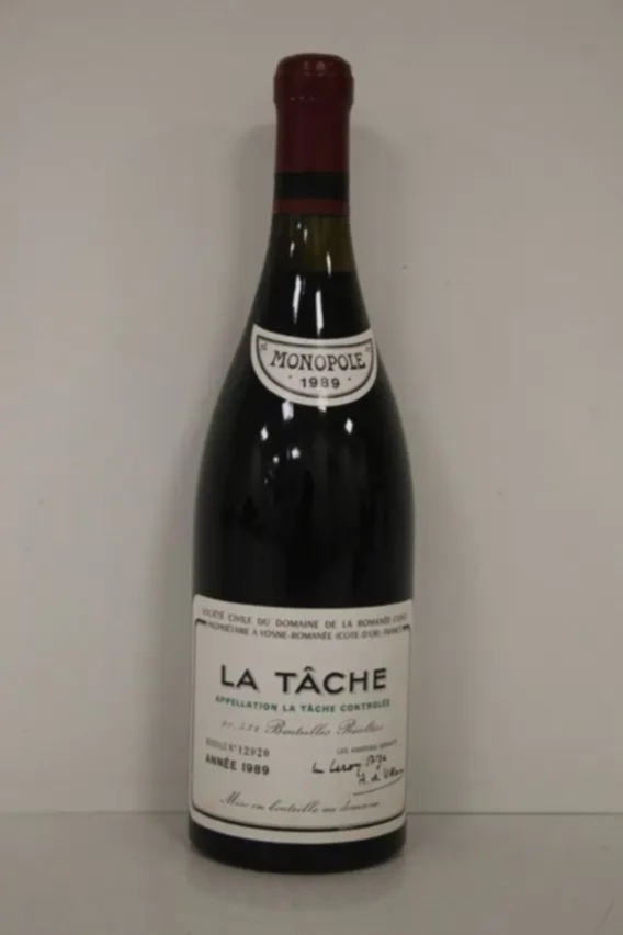 De La Romanee Conti La Tache Grand Cru, 1989