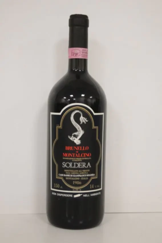 Soldera Brunello Di Montalcino, 1986