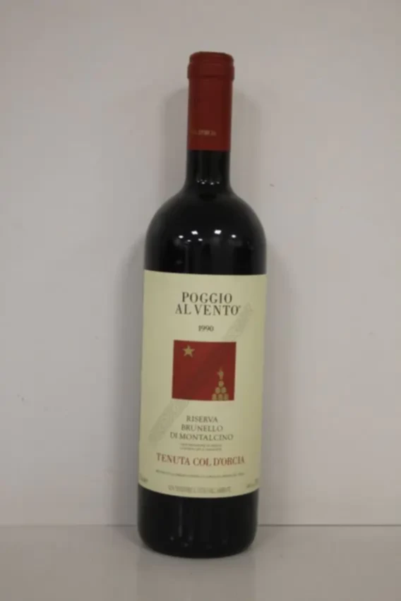 Col D'orcia Brunello Di Montalcino Riserva Poggio Al Vento, 1990