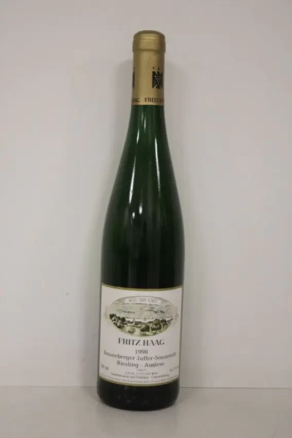 Fritz Haag Riesling Brauneberger Juffer Sonnenuhr Auslese Goldkapsel, 1998