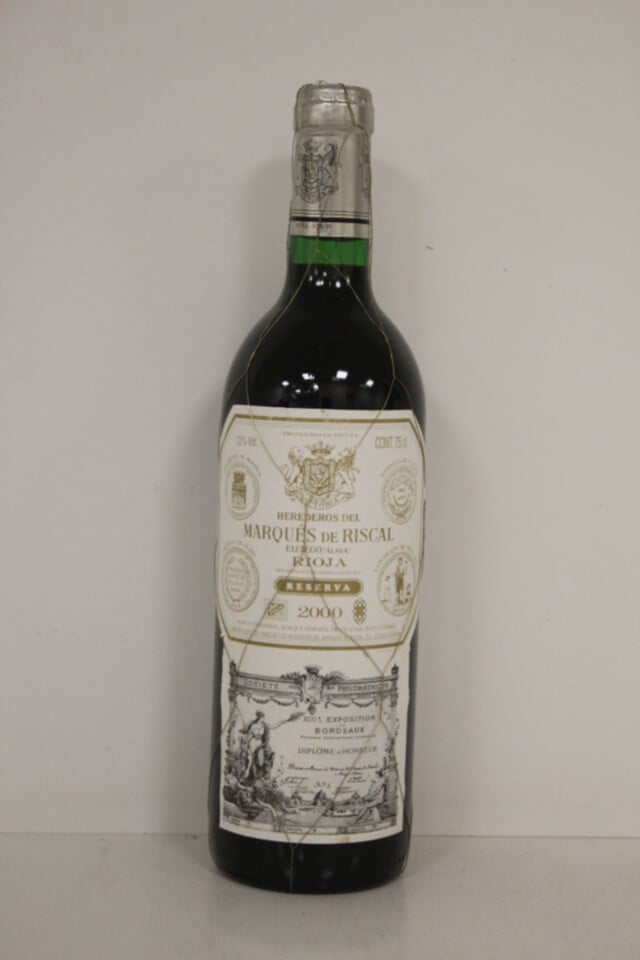 Marques De Riscal Rioja Reserva, 2000
