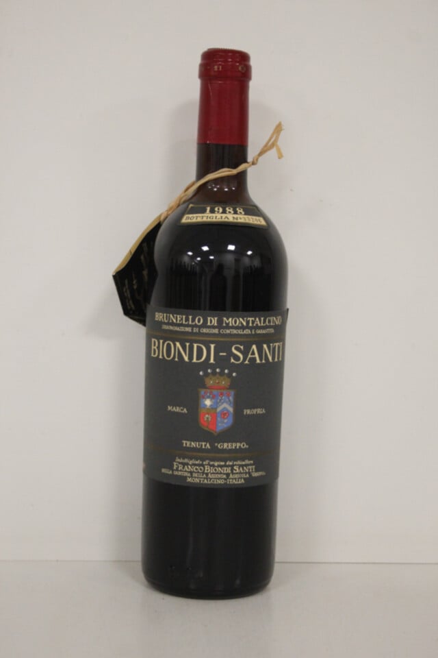 Biondi Santi Brunello Di Montalcino Tenuta Greppo, 1988