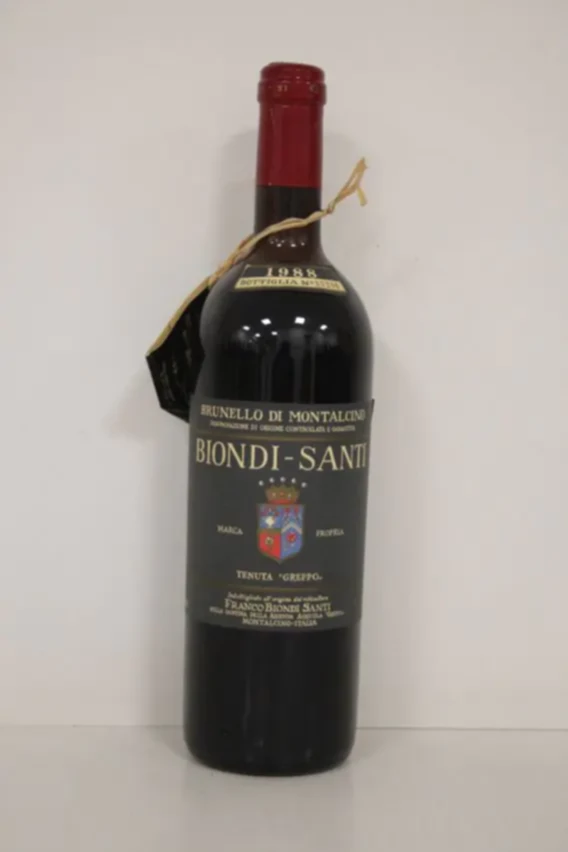 Biondi Santi Brunello Di Montalcino Tenuta Greppo, 1988