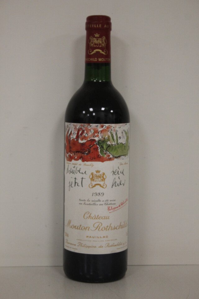 Chateau Mouton Rothschild, 1989
