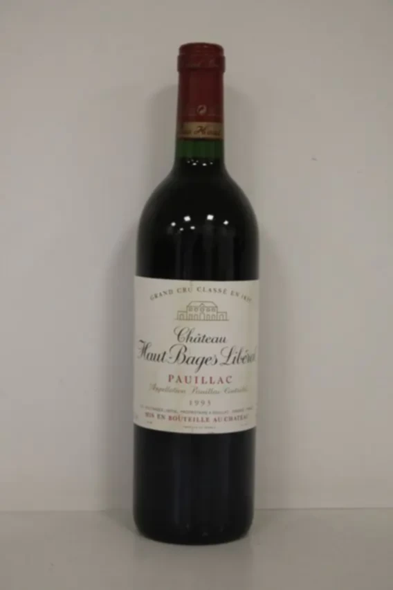 Chateau Haut Bages Liberal, 1993