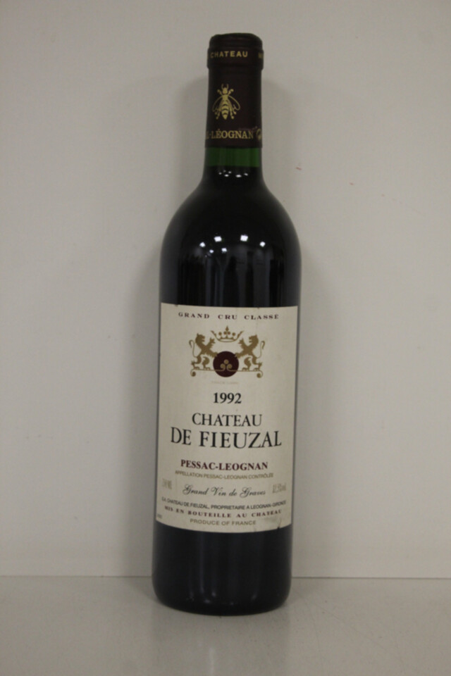 Chateau De Fieuzal, 1992