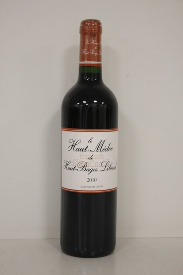 Haut-bages Libéral Le Haut-médoc, 2010
