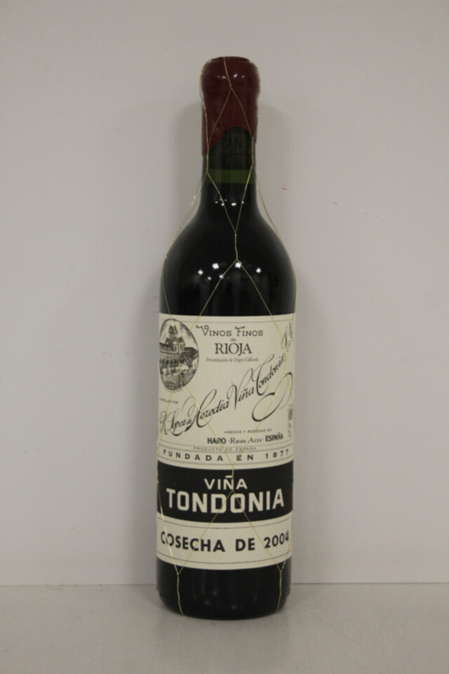 Lopez De Heredia Vina Tondonia Rioja Gran Reserva, 2004