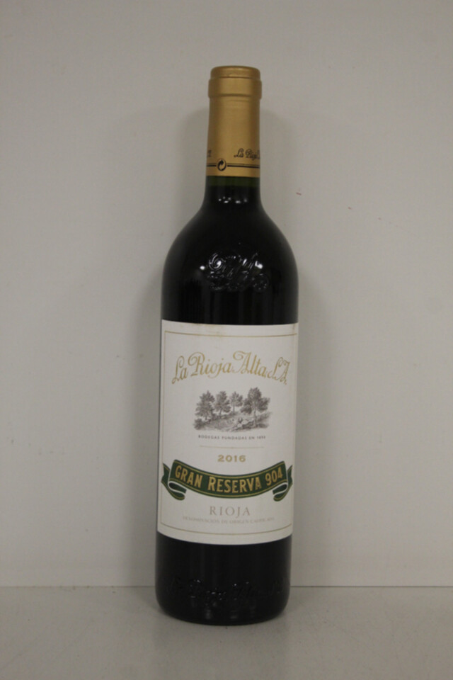 La Rioja Alta Gran Reserva 904, 2016