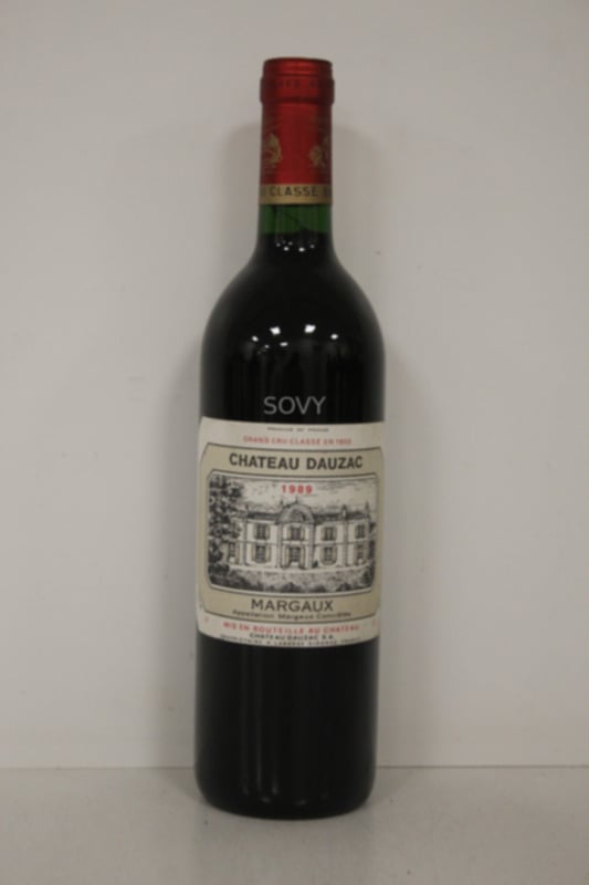 Chateau Dauzac, 1989
