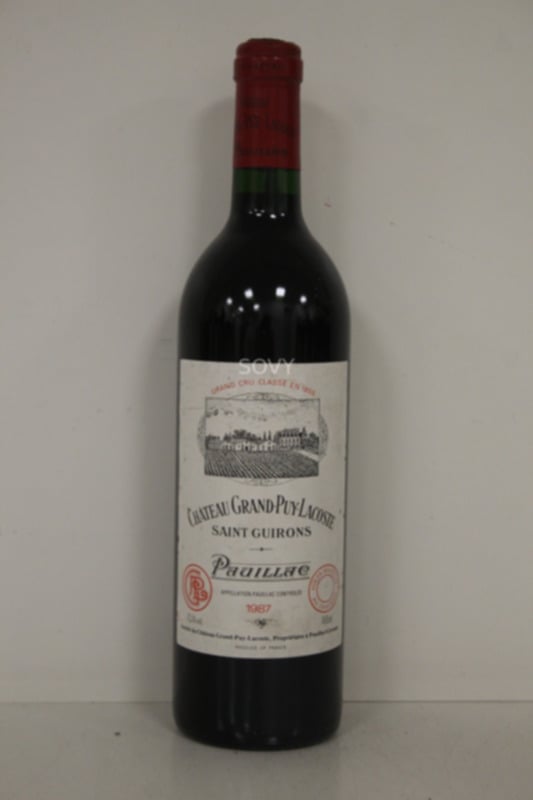Chateau Grand Puy Lacoste, 1987