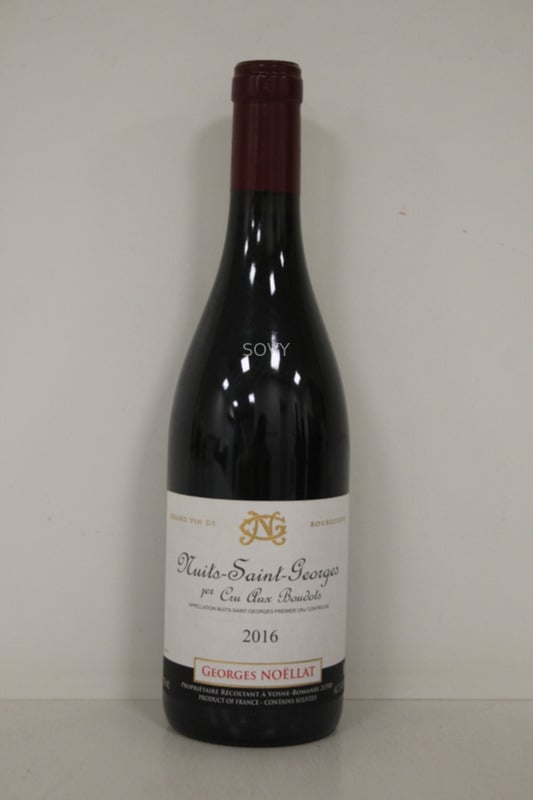 Georges Noellat Nuits Saint Georges Aux Boudots  1er Cru, 2016