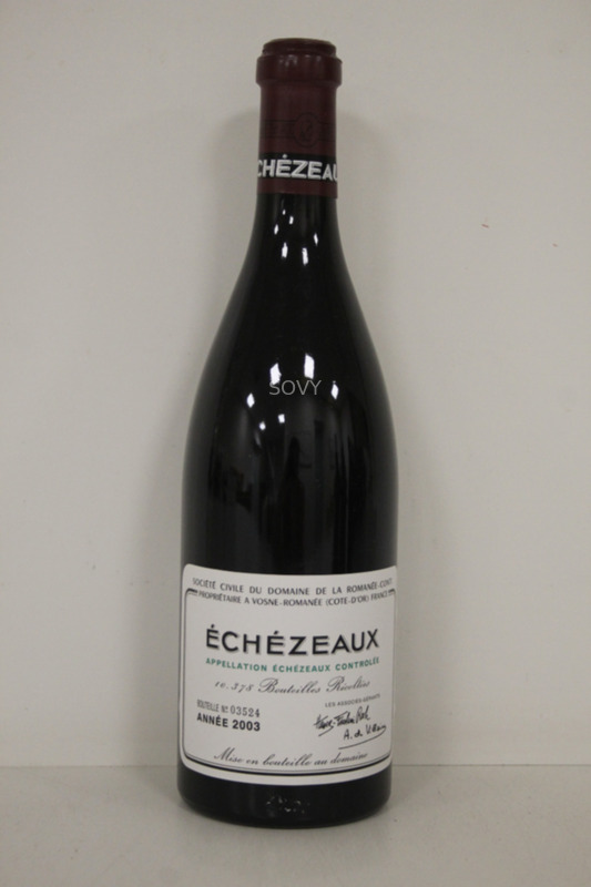 De La Romanee Conti Echezeaux Grand Cru, 2003