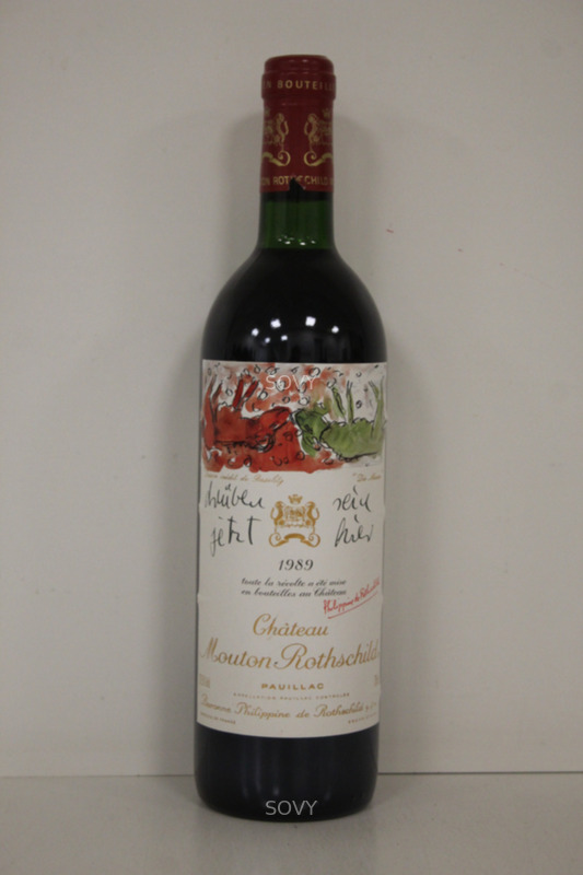 Chateau Mouton Rothschild, 1989