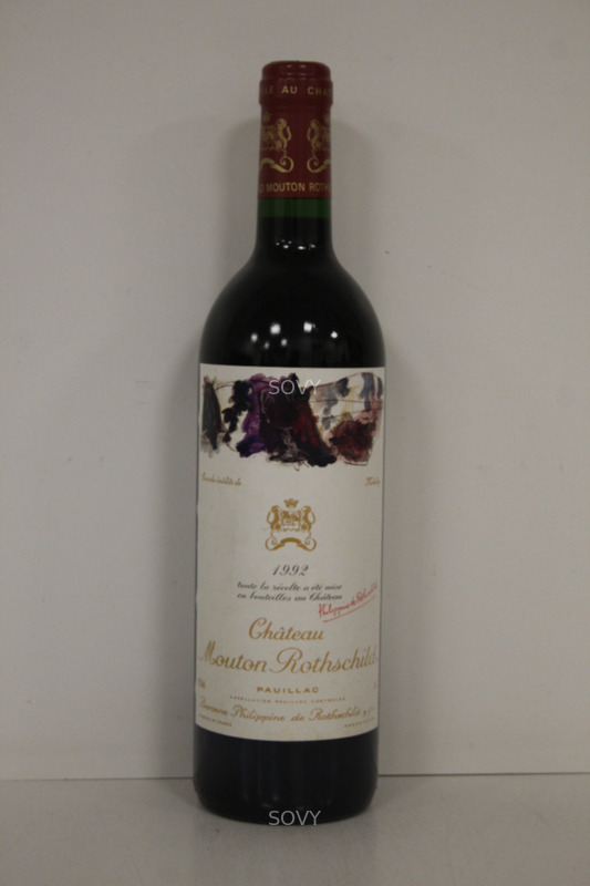 Chateau Mouton Rothschild, 1992