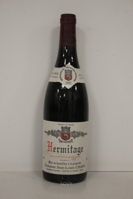 Jean Louis Chave Hermitage Rouge, 1992