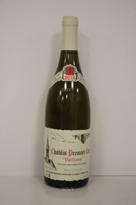Vincent Dauvissat Chablis Vaillons 1er Cru, 2018