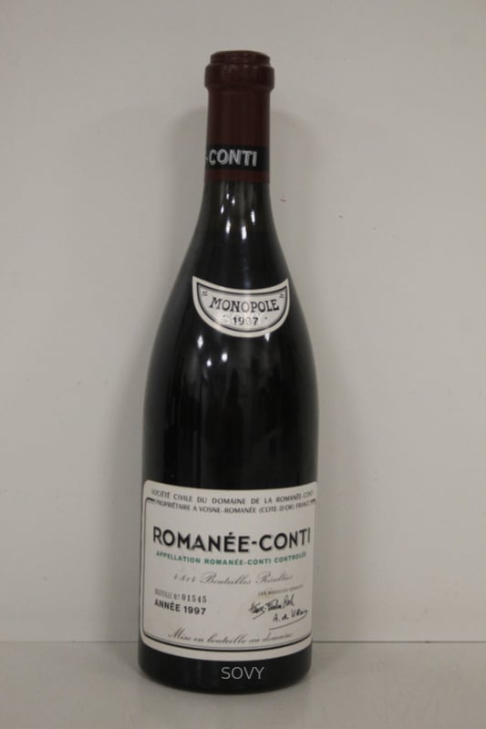 De La Romanee Conti Romanee Conti Grand Cru, 1997