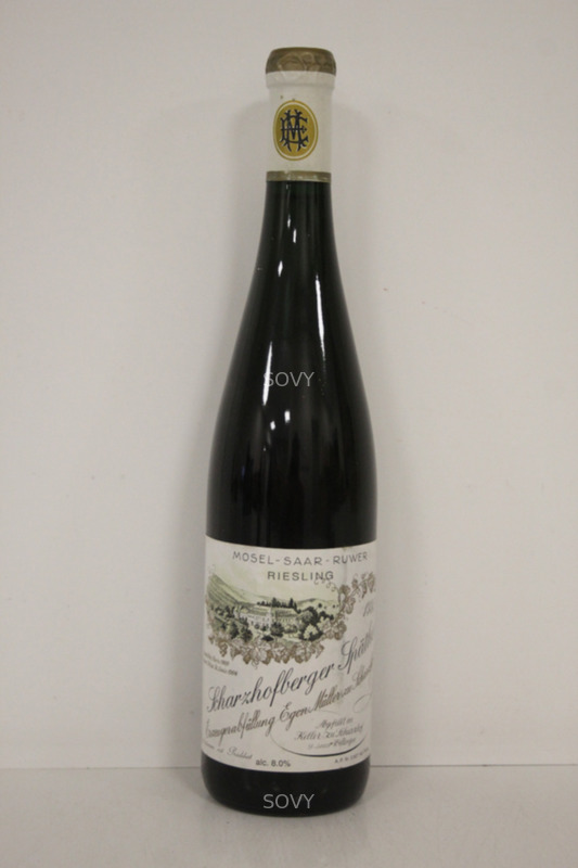Egon Muller Scharzhofberger Riesling Spatlese, 1995