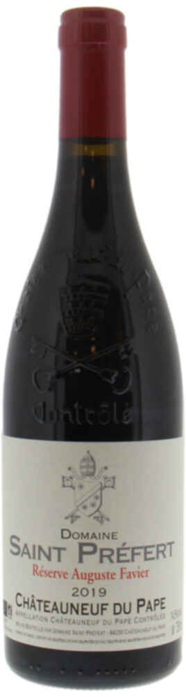 Saint-prefert Chateauneuf Du Pape Reserve Auguste Favier 2019