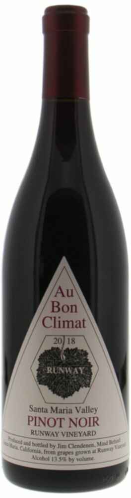 Au Bon Climat Pinot Noir Runway Vineyard 2018