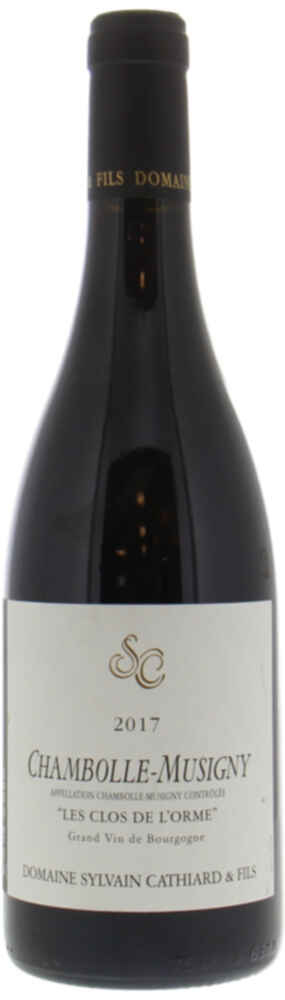 Cathiard Chambolle Musigny Clos De L'orme, 2017
