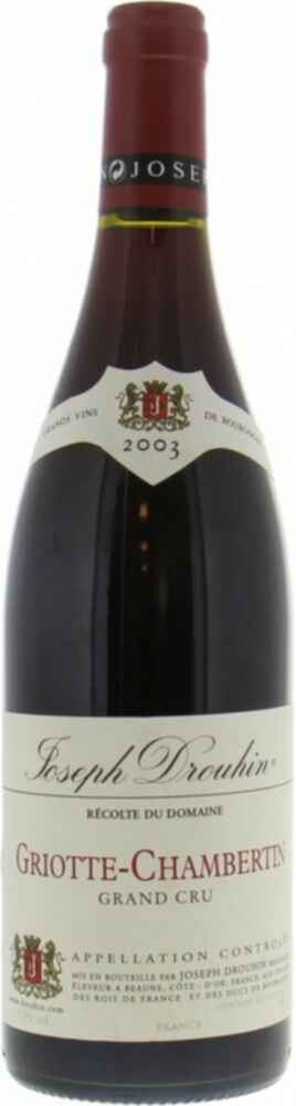 Joseph Drouhin Griotte Chambertin Grand Cru 2003