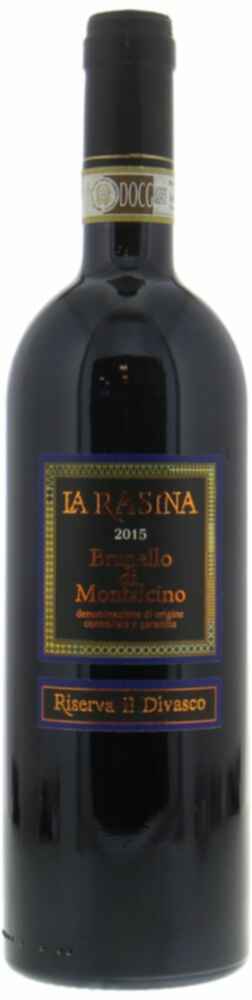 La Rasina Brunello Di Montalcino Riserva Il Divasco 2015