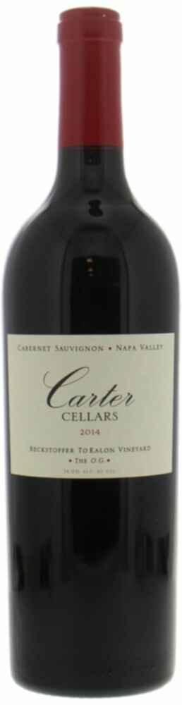 Carter Cellars Cabernet Sauvignon Beckstoffer To Kalon Vineyard The O G 2014