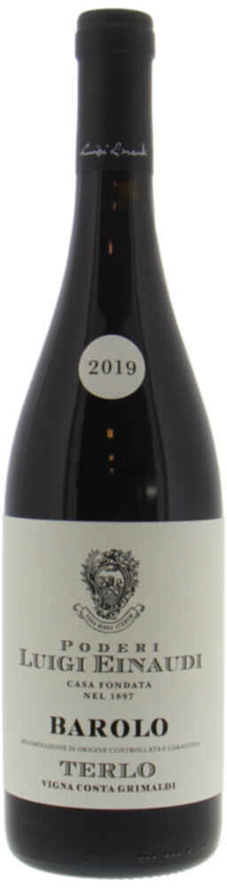Luigi Einaudi Barolo Terlo Costa Grimaldi, 2019
